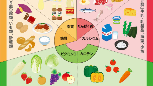a basic food six items list